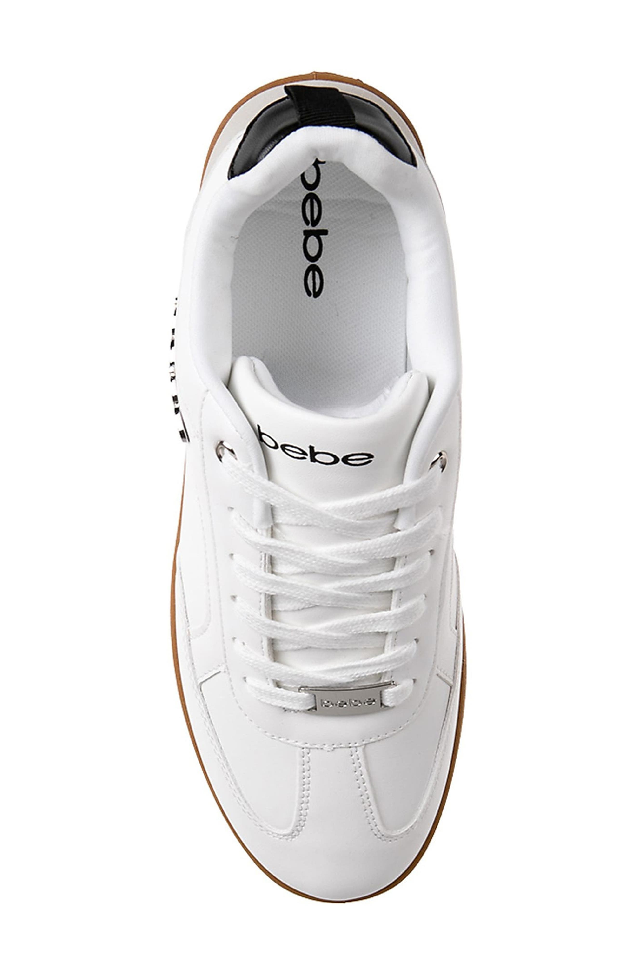 bebe Logo Sneaker, Alternate, color, 