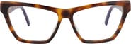 Saint Laurent 58mm Cat Eye Optical Glasses