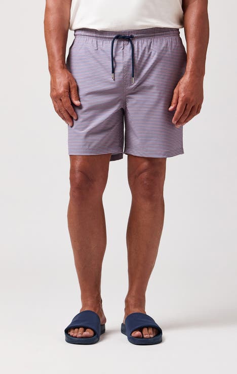 Horizontal Striped Swim Trunk