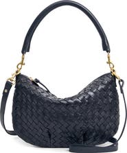 Clare V. Petit Moyen Woven Messenger Bag
