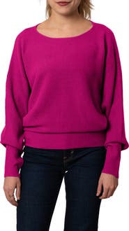 CYRUS Yummy Dolman Waffle Knit Sweater
