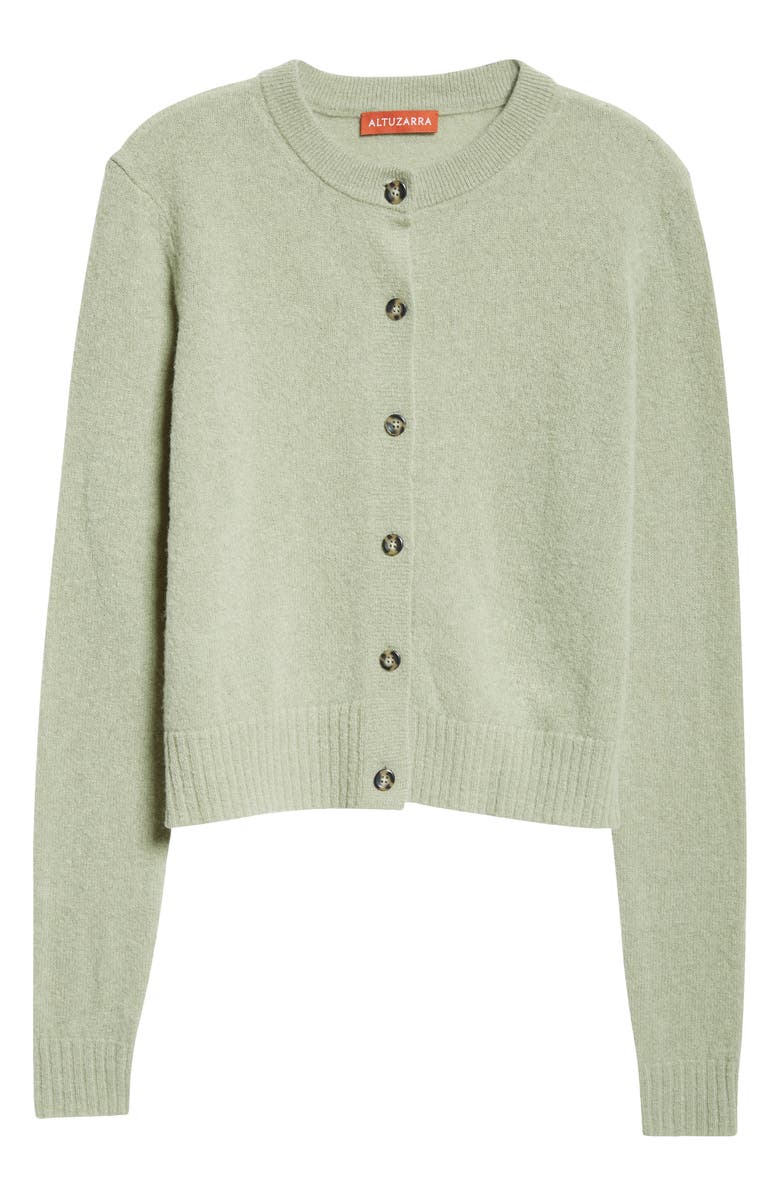 Altuzarra Thea Merino Wool & Alpaca Blend Cardigan, Alternate, color, 