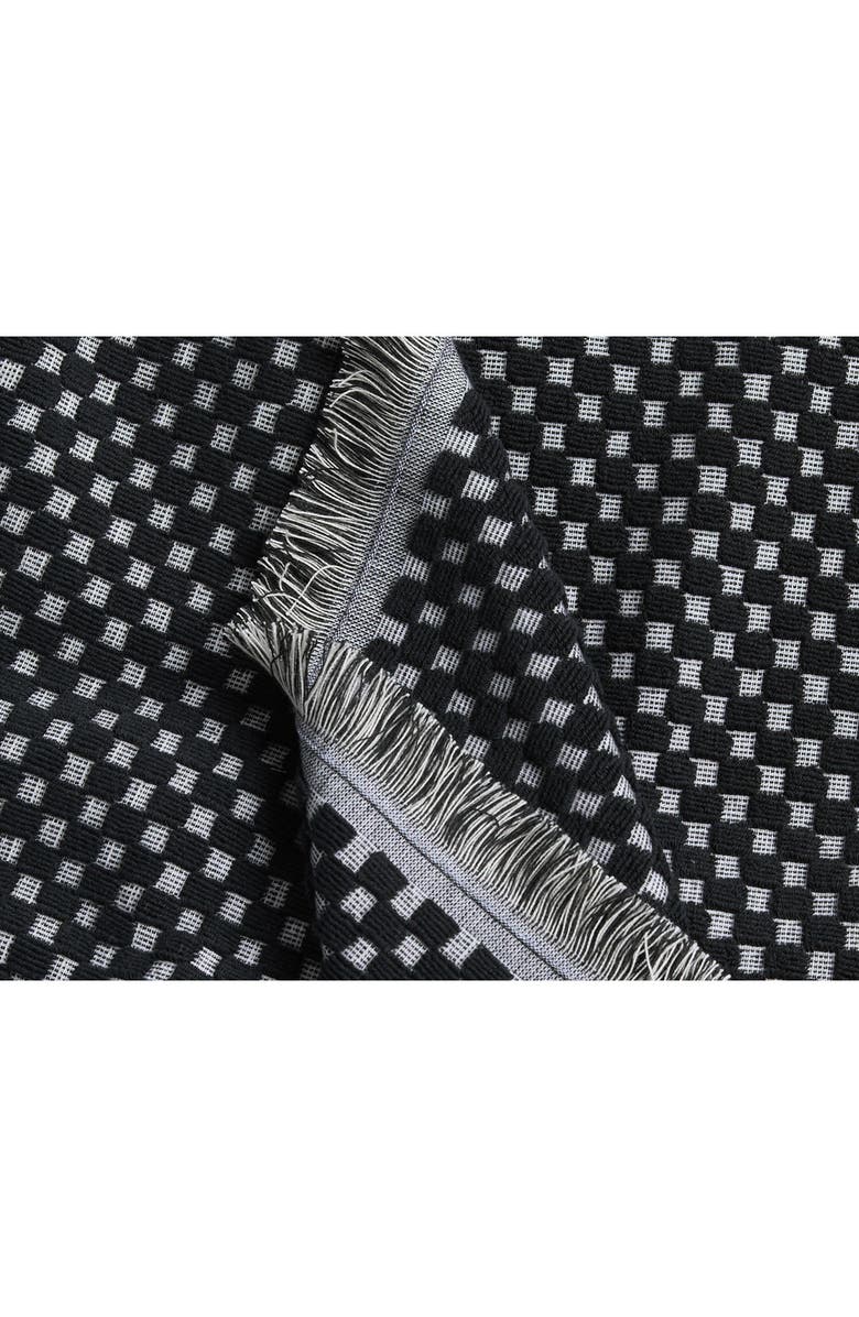 Parachute Riviera Organic Cotton Beach Towel, Alternate, color, Soft Black