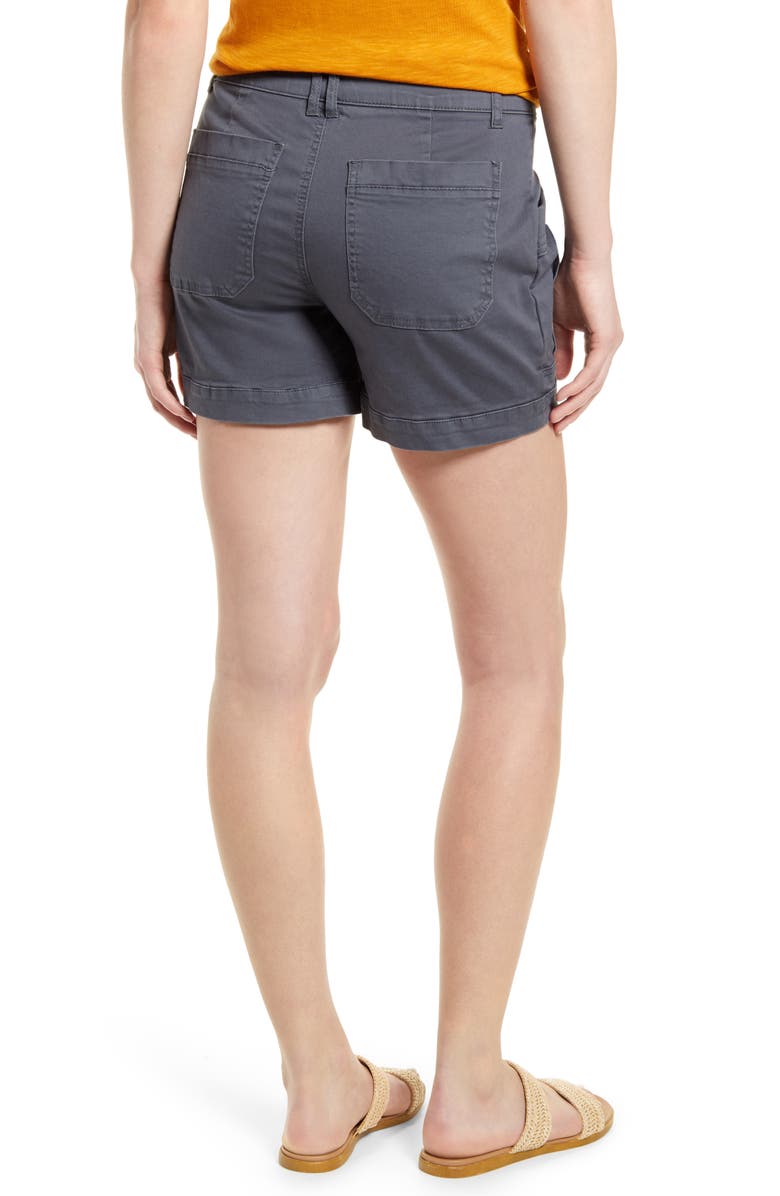 Wit & Wisdom 'Ab'Solution High Waist Cargo Shorts, Alternate, color,