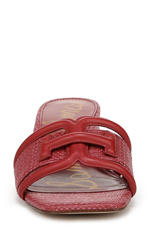Shop Sam Edelman Waylon Slide Sandal In Dark Rose
