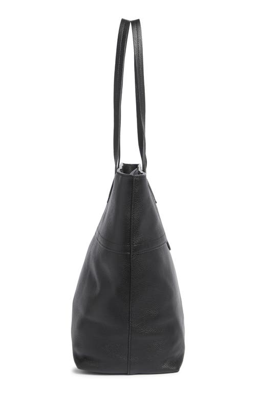 Rag & Bone Bryant Leather Tote Bag In Black