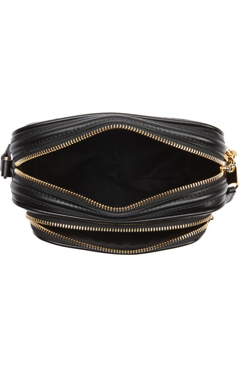 Burberry Small Monogram Leather Camera Bag, Alternate, color,