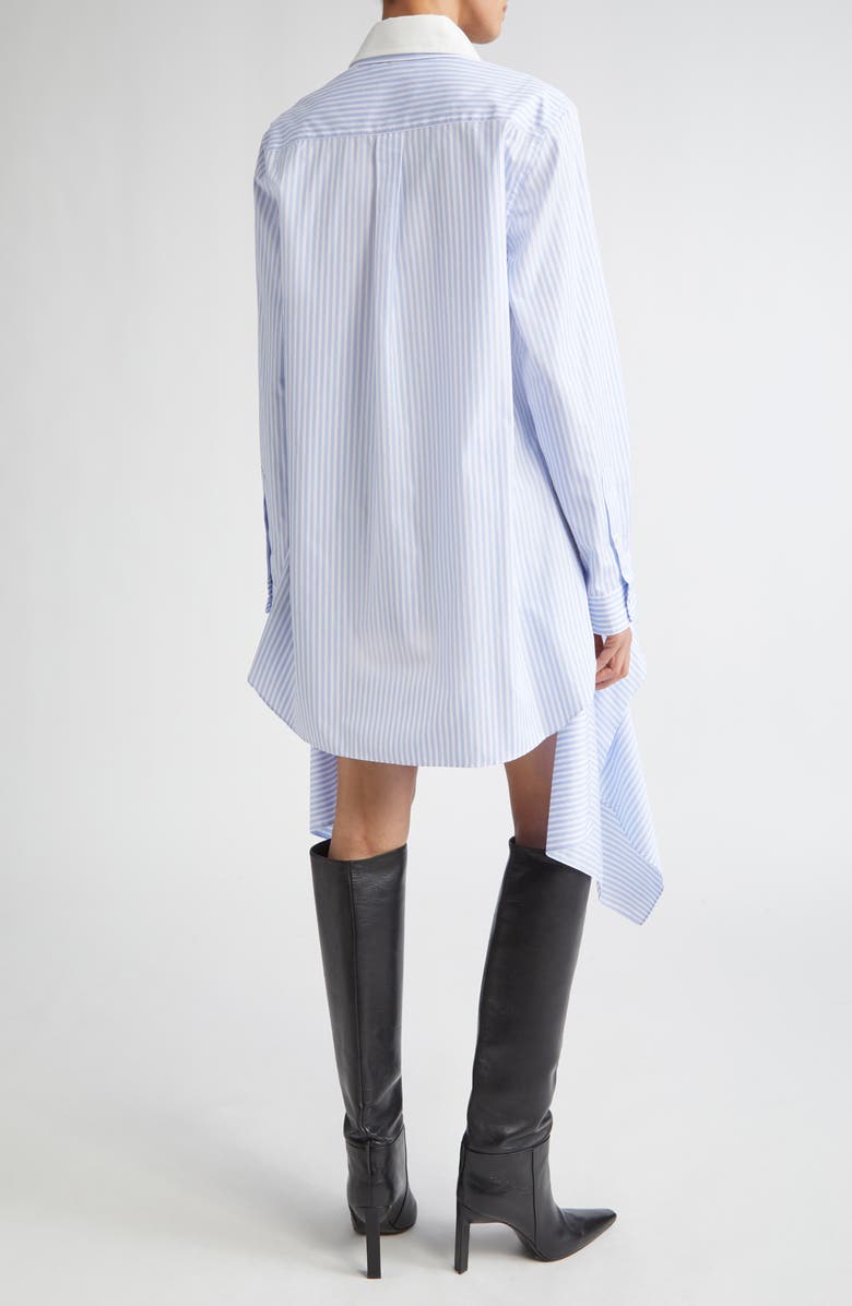 MONSE Cascade Front Stripe Button-Up Shirt, Alternate, color,