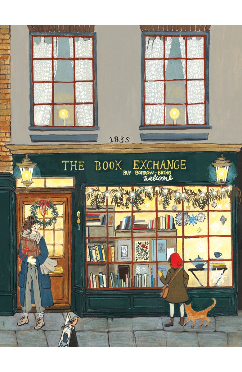 NEW YORK PUZZLE COMPANY The Book Exchange 1000 Piece Puzzle, Alternate, color, NO COLOR