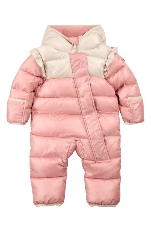 MILES THE LABEL Colorblock Quilted Water Repellent Bunting in Pink Dusty  product