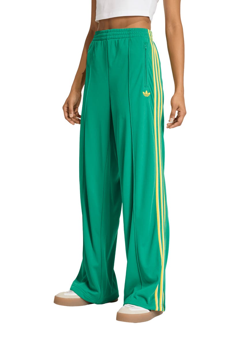 Firebird Recycled Polyester Track Pants, Main, color, BGREEN/EQT