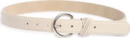 Vince Camuto Studio Stud X Keeper Faux Leather Belt