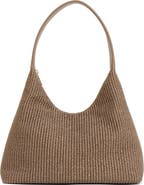 Mansur Gavriel Candy Woven Raffia Hobo Bag