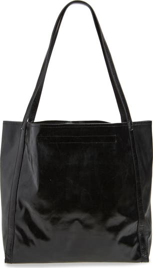 NWT shops ATM Anthony Thomas Melillo Women's Nylon Leather Trimmed Foldover Tote Bag