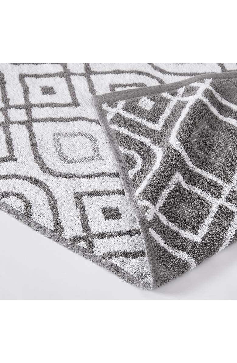 Modern Threads Yard Dyed Towel 6-Piece Set, Alternate, color, Ash Grey