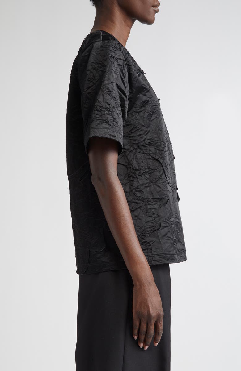 Jason Wu Collection Crinkled Satin Top, Alternate, color, 