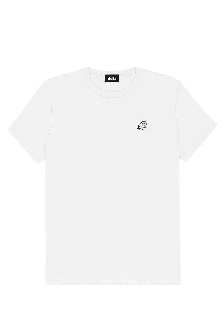 Womens Ghost Mode Jersey Relaxed Tee, Alternate, color, White