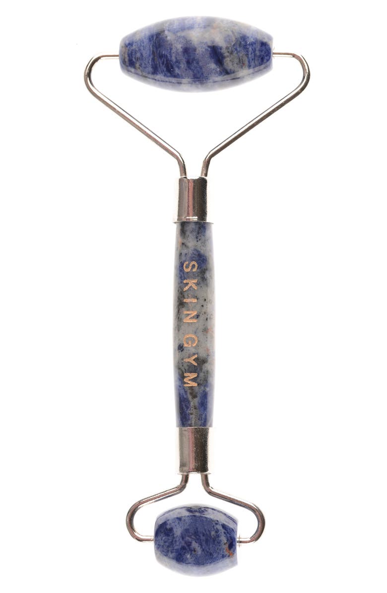 Skin Gym Blue Sodalite Face Roller, Main, color, 
