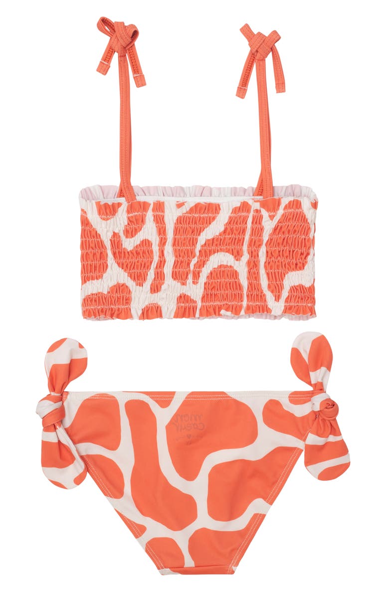 Mon Coeur Kids' Spotted Giraffe Two-Piece Bikini, Alternate, color, 