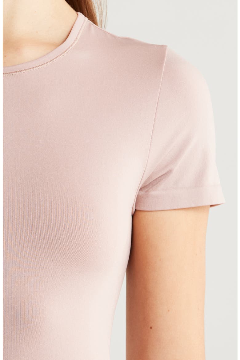 Seamless Layering Tee, Alternate, color, PINK FAWN