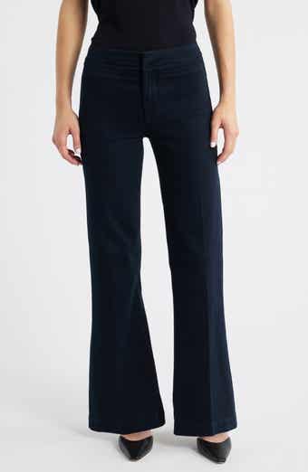 PAIGE Leenah Welt Pocket High Waist Wide Leg Jeans
