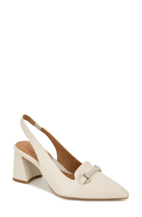Dionne Block Heel Slingback Pump (Women)