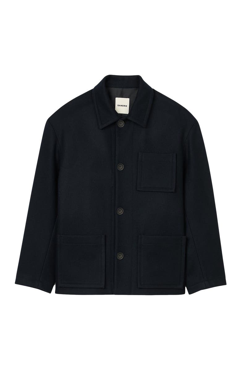 SANDRO Workwear jacket, Alternate, color, 