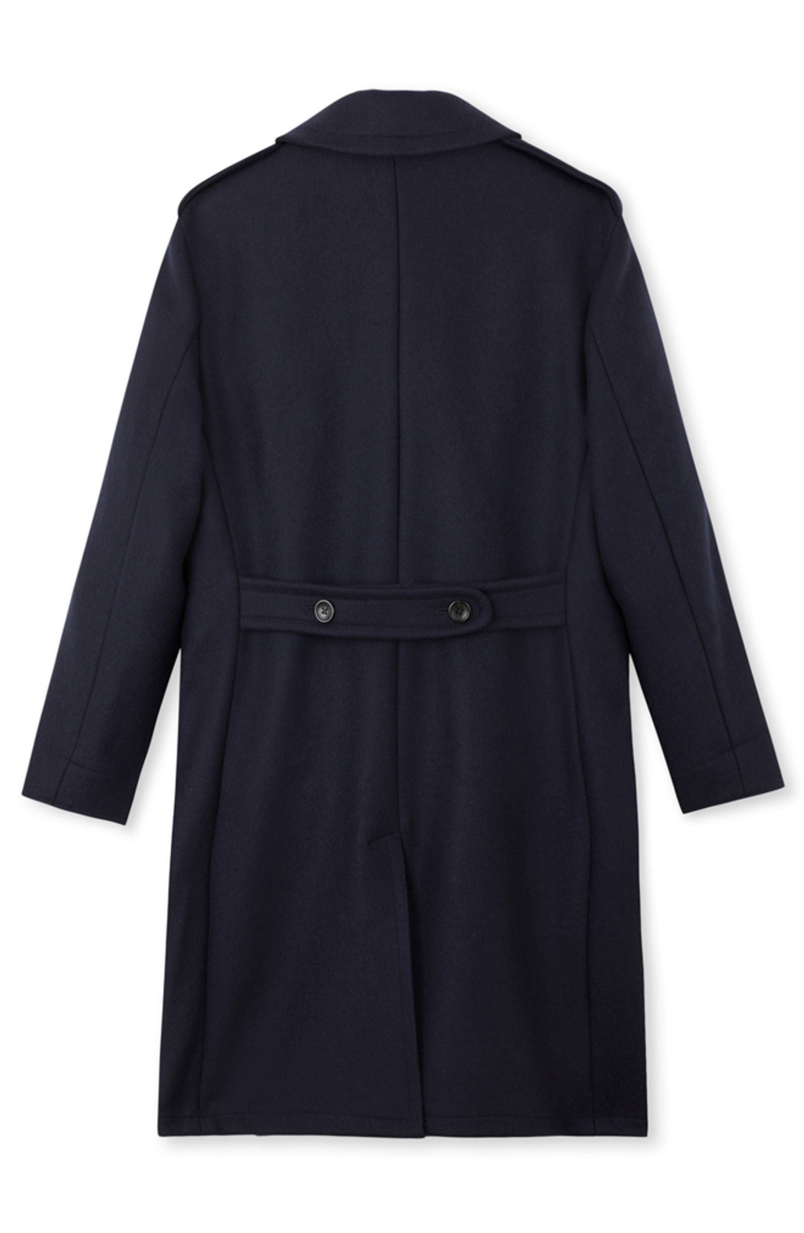 Winston Double-Breasted Wool Coat - image 4