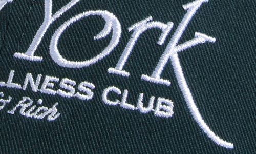 Shop Sporty And Rich Sporty & Rich New York '94 Baseball Cap In Dark Green