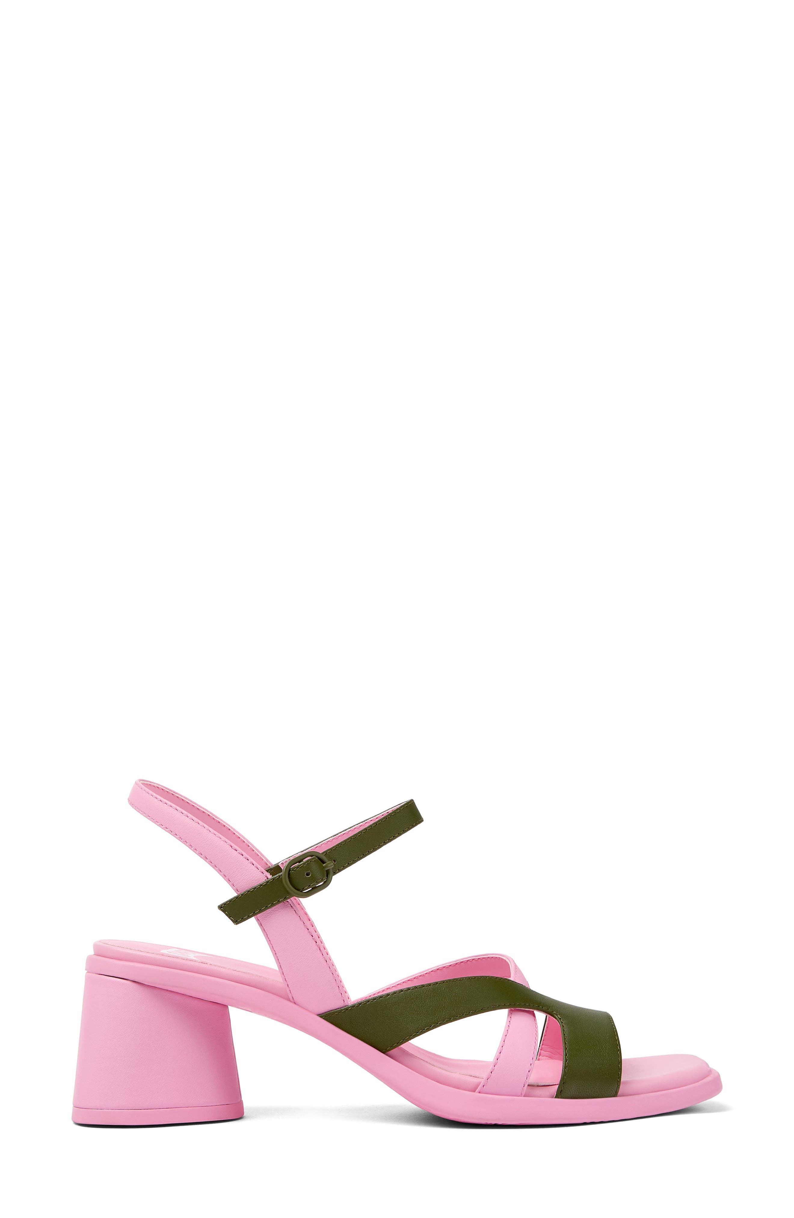 Camper Twins Block Heel Sandal, Alternate, color, 