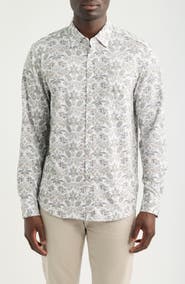 Tommy Bahama San Lucio Pina Resort Long Sleeve Button Up Shirt
