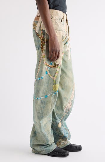 2006M Relaxed Fit Trompe l'Oeil Jeans