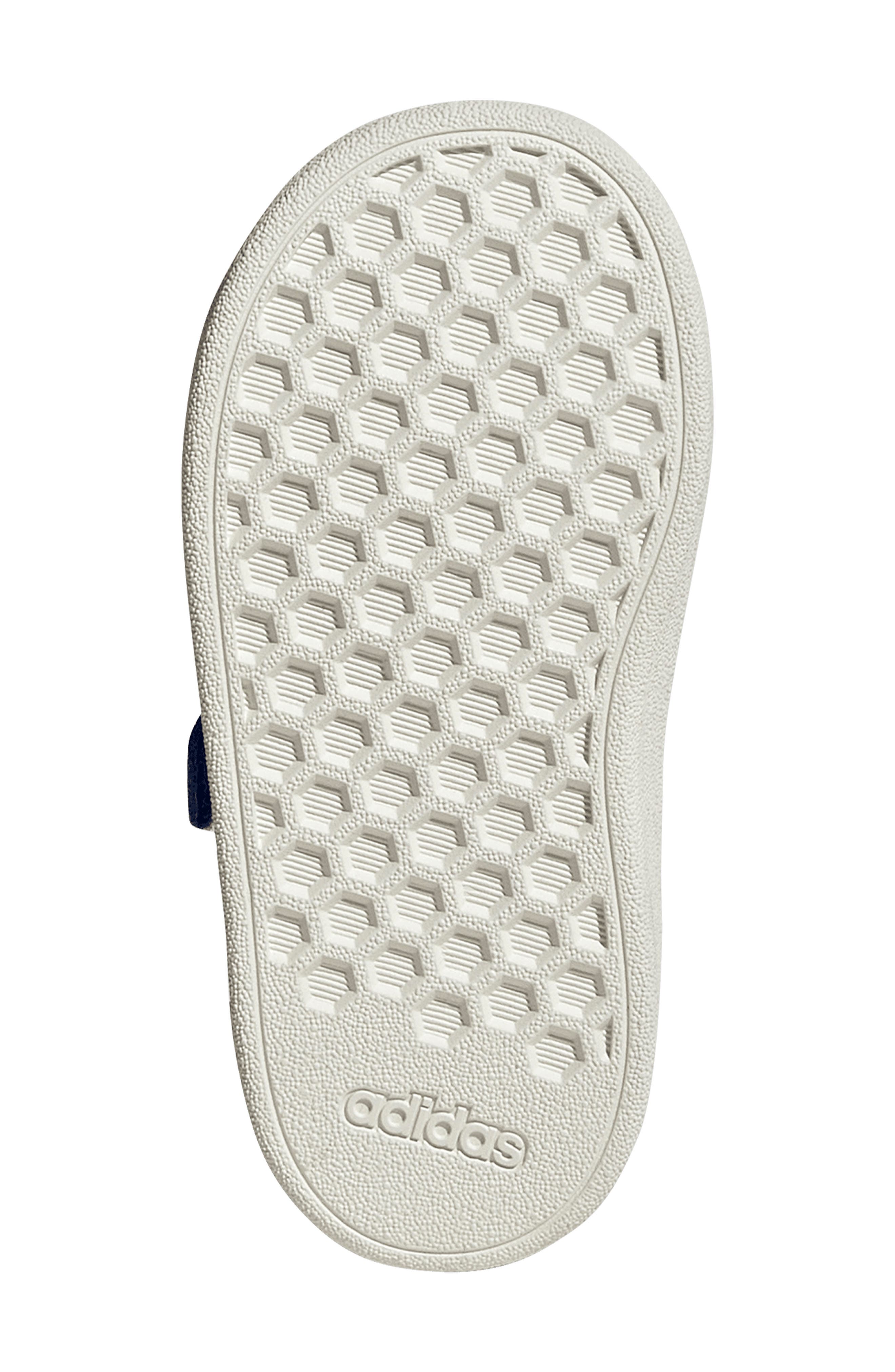 Kids' Grand Court Sneaker, Alternate, color, BLUE/ OFF WHITE/ BLACK
