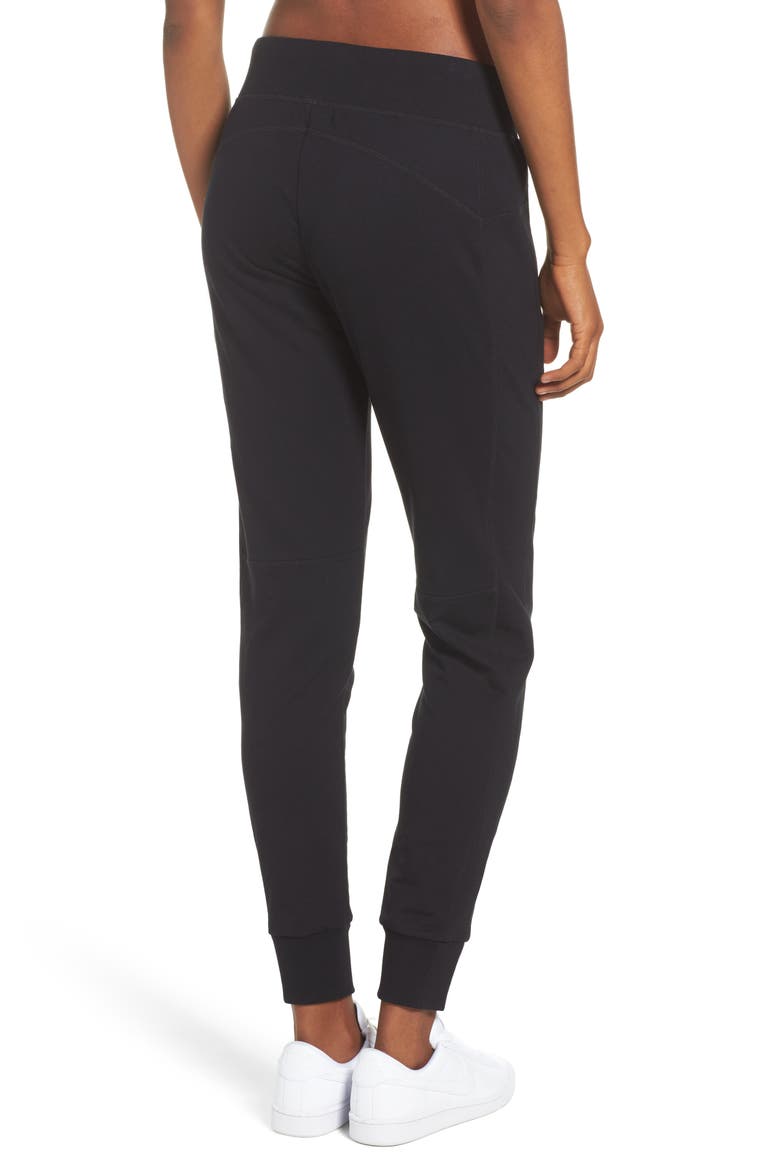 Taryn Luxe Jogger Pants, Alternate, color, BLACK LUXE