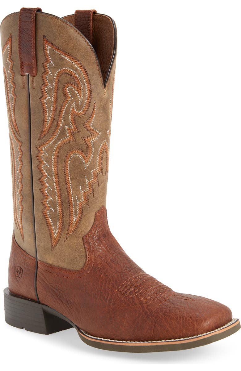 Ariat Heritage Latigo Square Toe Cowboy Boot, Main, color,