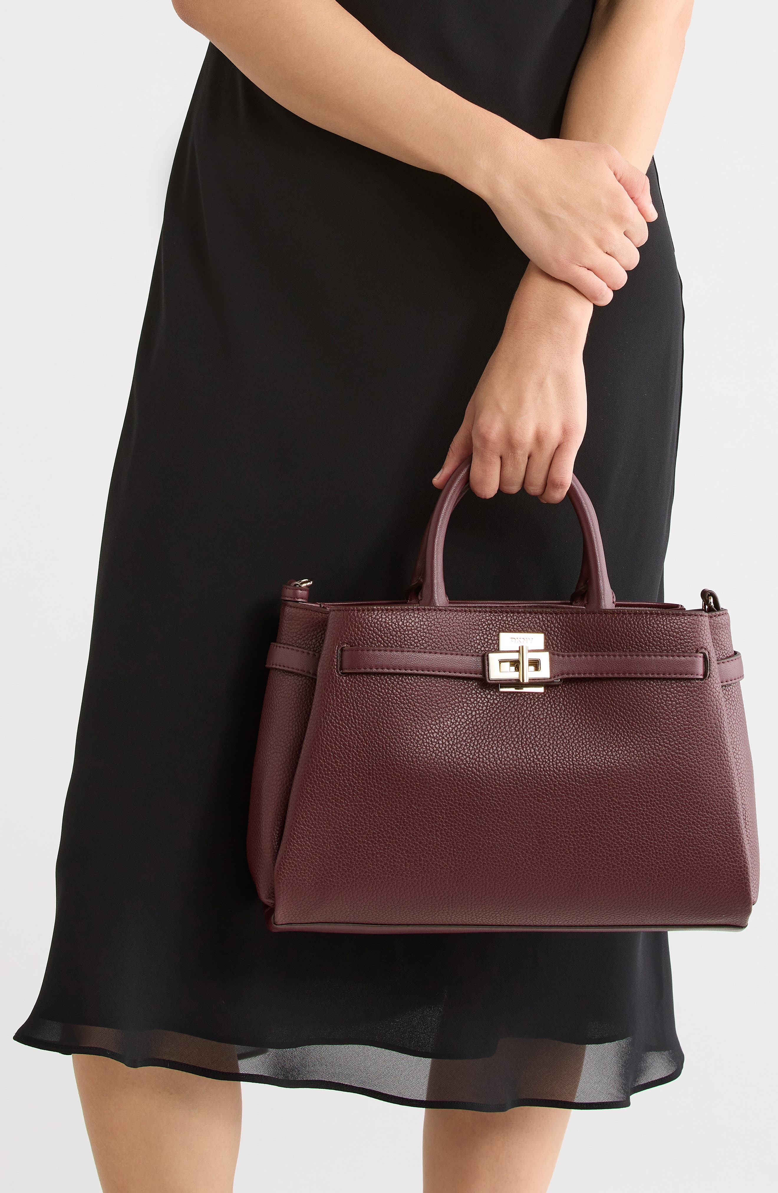 Onya Satchel Bag, Alternate, color, AGED WINE