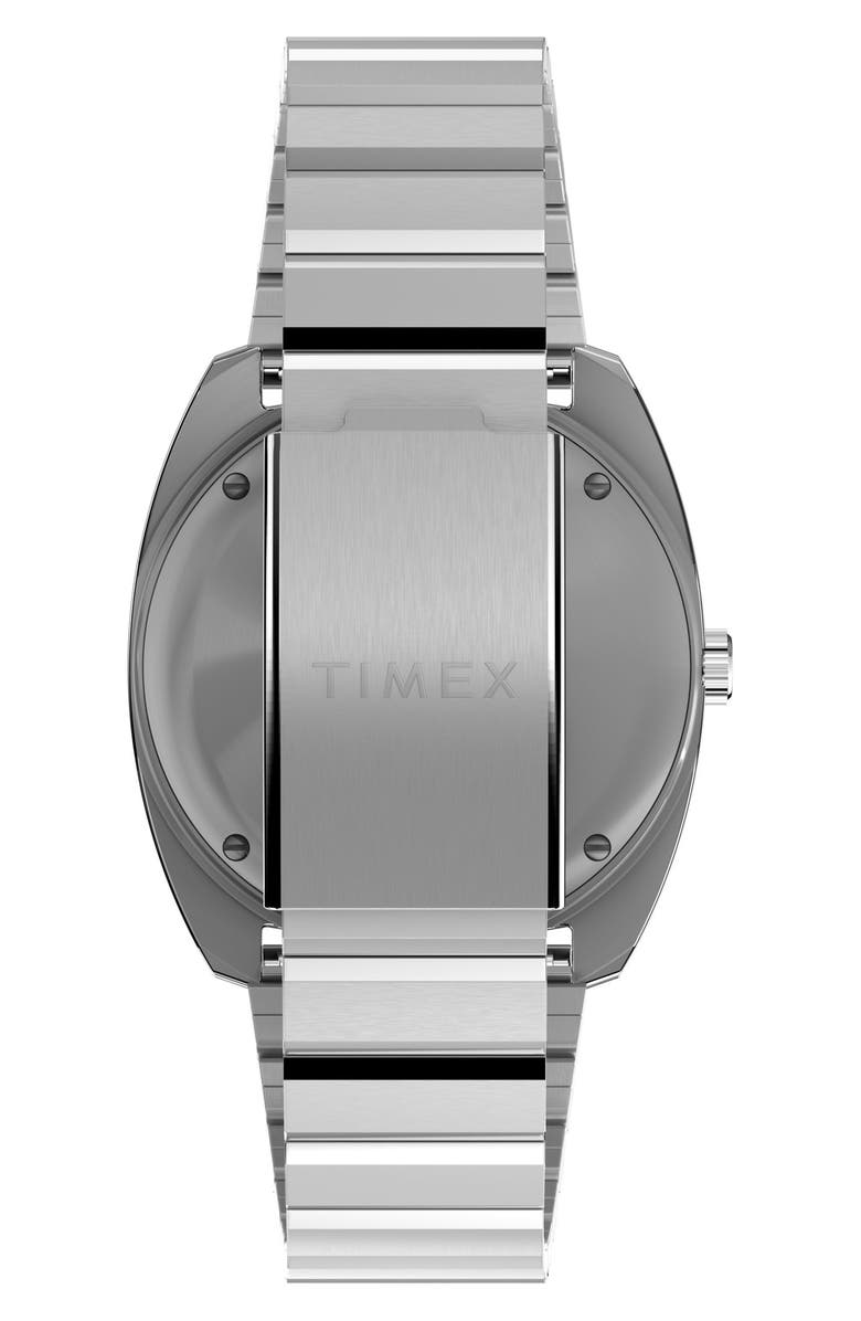 Timex<sup>®</sup> Q Timex Enigma Reissue Bracelet Watch, 37mm, Alternate, color, Silver