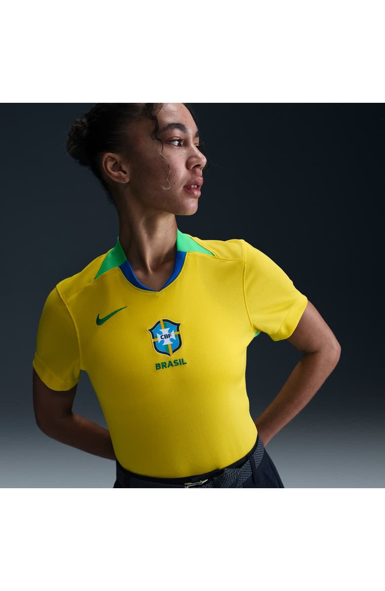 Nike Women's Nike Yellow Brazil Women's National Team 2025/26 Home Replica Jersey, Alternate, color, Yellow