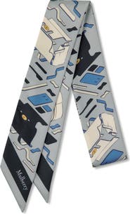 Mulberry Skinny Scarf - Bayswater Workshop