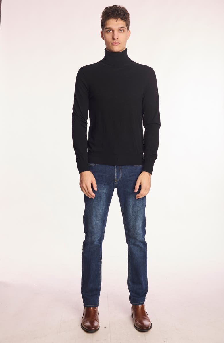 PAISLEY & GRAY Fine Gauge Turtleneck Sweater, Alternate, color, 