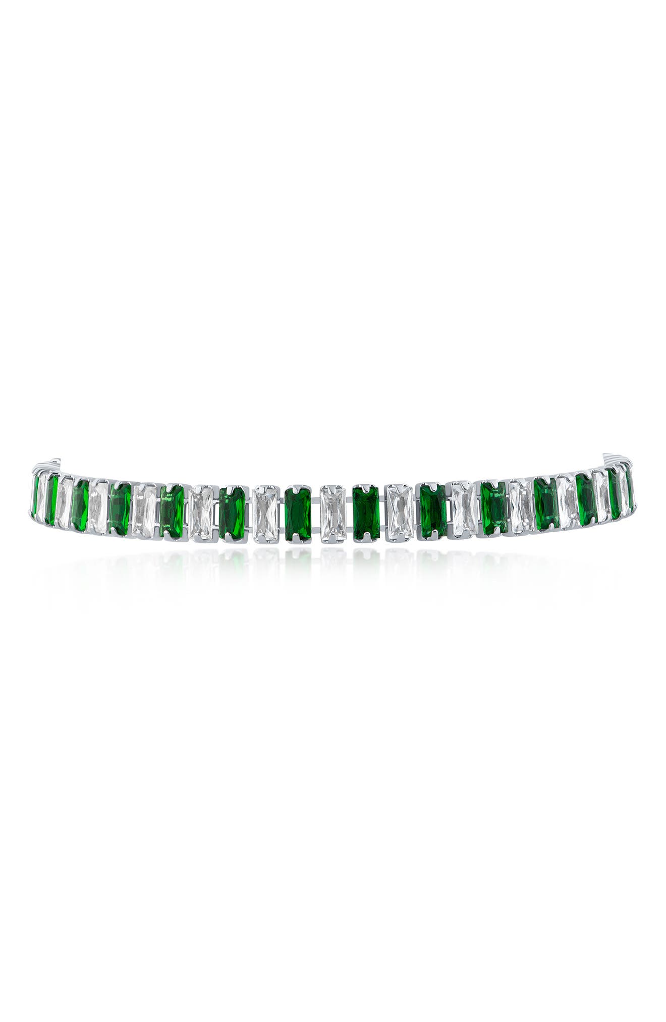 selected GREEN/ SILVER
