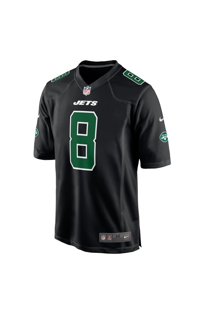 Nike Men's Nike Aaron Rodgers Black New York Jets Fashion Game Jersey, Alternate, color, 
