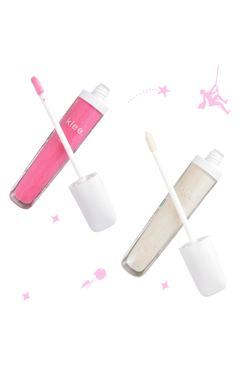 Klee Naturals Brighton Ensemble and Vail Tempo - Kids' Tinted Lip Gloss Bundle, Alternate, color, Pink