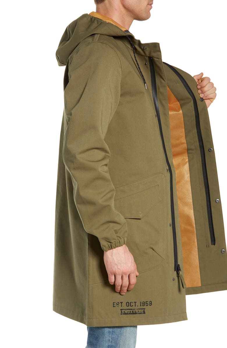 Alpha Industries Duster Waterproof Field Coat, Alternate, color,