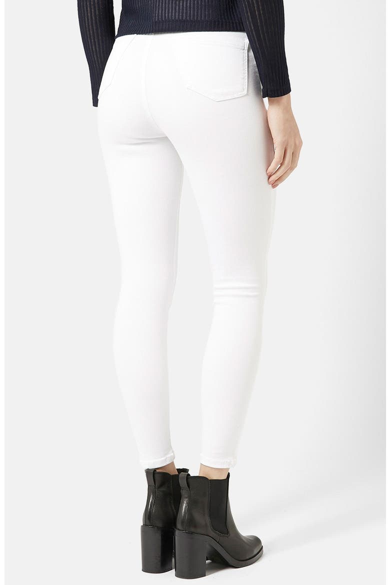 'Joni' High Rise Ankle Jeans, Alternate, color, WHITE