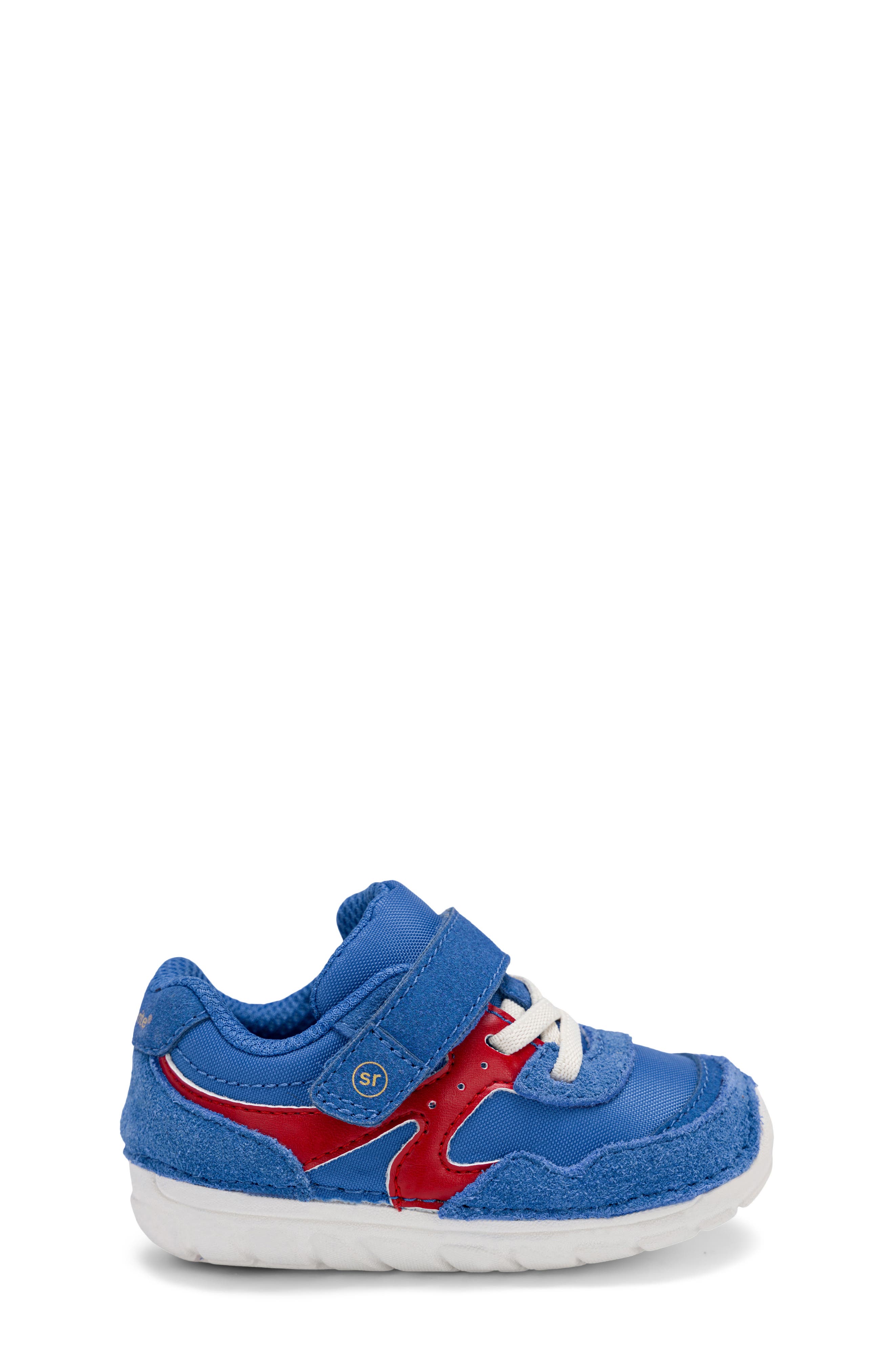 Kids' London Run Sneaker, Alternate, color, BLUE/ RED