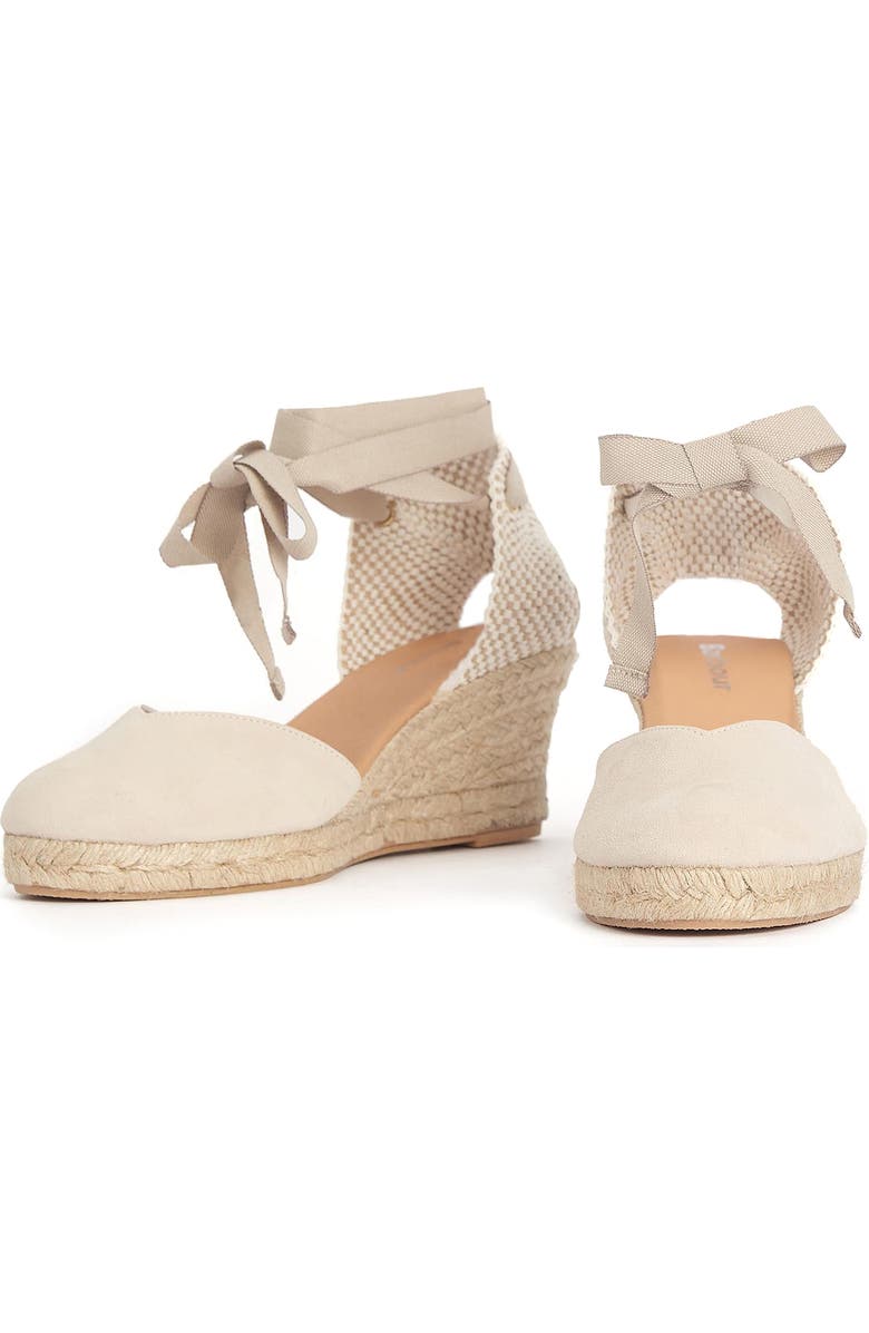 Barbour Juana Ankle Wrap Espadrille Wedge d'Orsay Pump, Alternate, color,