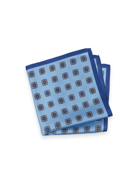 Patterned Silk Pocket Square