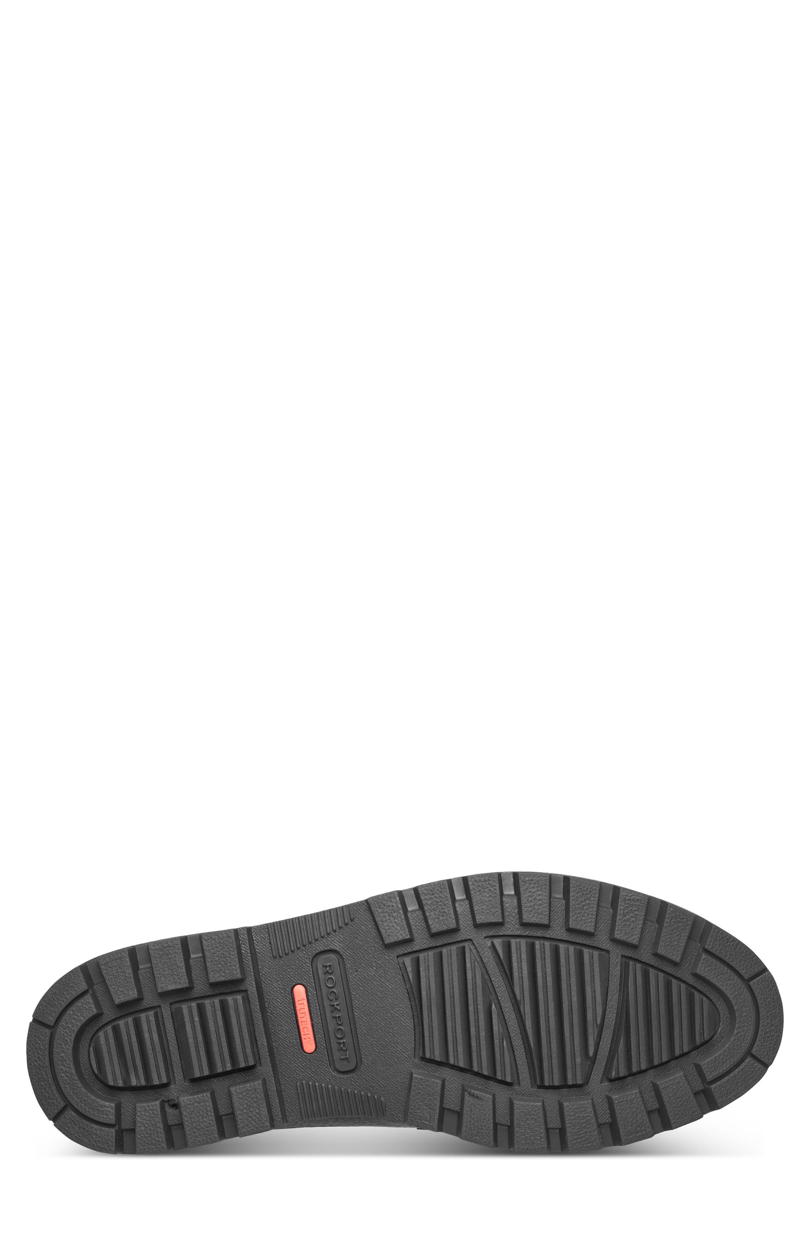 Winfeld Waterproof Moc Toe Derby, Alternate, color, BLACK