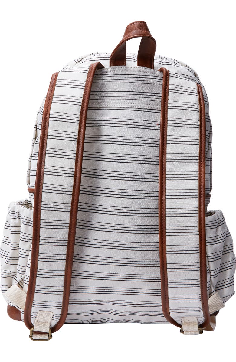 Billabong Home Abroad Stripe Canvas Backpack, Alternate, color,